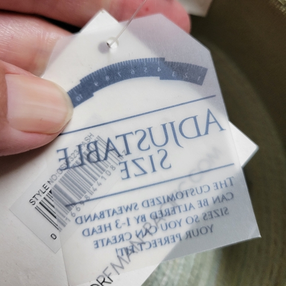 NWT women adjustable embellished Cappelli sunhat perfect for the b - Picture 6 of 7